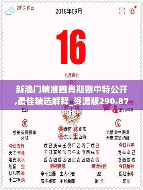 新澳门精准四肖期期中特公开,最佳精选解释_资源版290.87