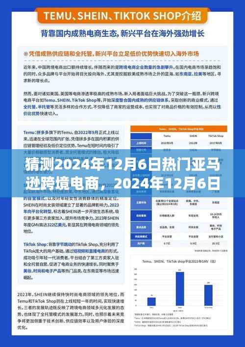 深度解析,2024年亚马逊跨境电商热门趋势与地位展望,背景事件大剖析!