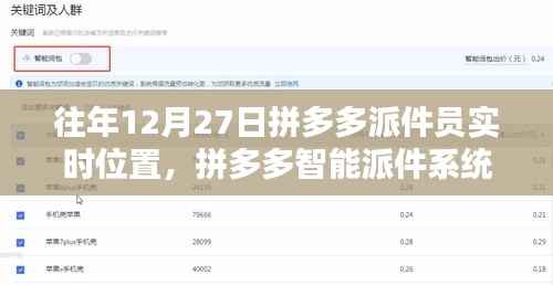 拼多多智能派件系统,精准派件,科技温暖每一刻的温暖传递