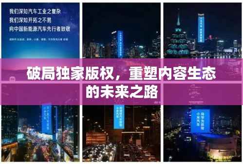 破局独家版权,重塑内容生态的未来之路