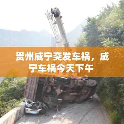 贵州威宁突发车祸,威宁车祸今天下午