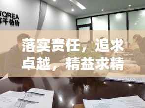 落实责任,追求卓越,精益求精的关键要素解密