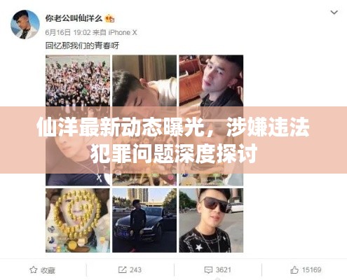 仙洋最新动态曝光,涉嫌违法犯罪问题深度探讨