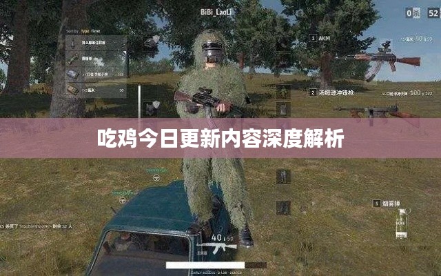 吃鸡今日更新内容深度解析