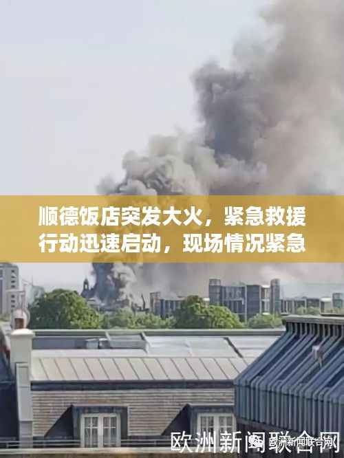 顺德饭店突发大火,紧急救援行动迅速启动,现场情况紧急!