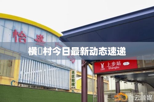 横滘村今日最新动态速递