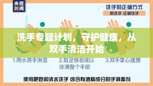 洗手专题计划,守护健康,从双手清洁开始